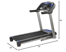 Horizon Fitness T101 Foldable Treadmill Black