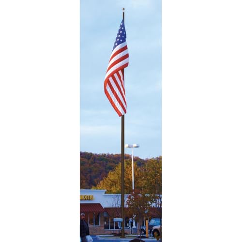 Super Tough 25 Ft Continental Series Aluminum Commercial Flagpole