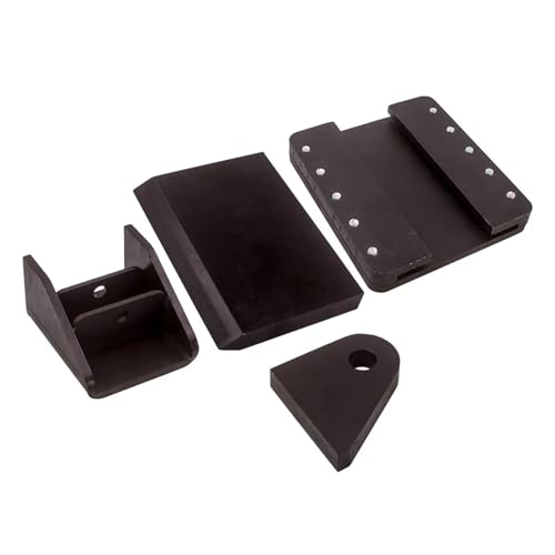 8-Inch Log Splitter Wedge with Push Plate Mount - Fits 6-Inch Beam Durable and Efficient Wood Splitting Tool
