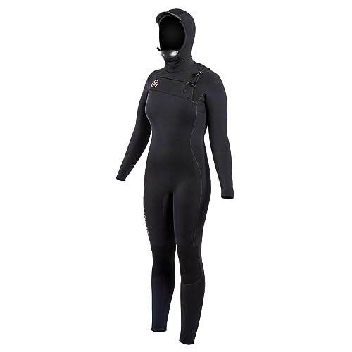 Ride Engine Women's Onsen 5/4/3 Front Zip Hooded Full Wetsuit 10