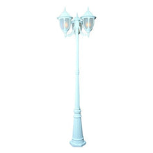 Acclaim 5069TW Suffolk Collection 3-Light Surface Mount Post Outdoor Fixture, Textured White