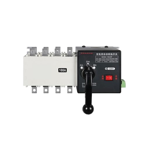 MGMYVDDGVW Dual-Power Automatic Transfer Switch, Three-Phase Four-Wire 380V 630A Dual-Circuit Switching, 4P Isolation Type(2500A)