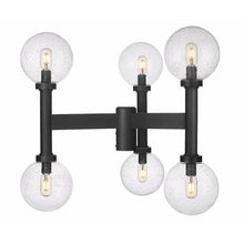 Z-Lite Laurent Outdoor Post Light 6-Light 360 Watts Black