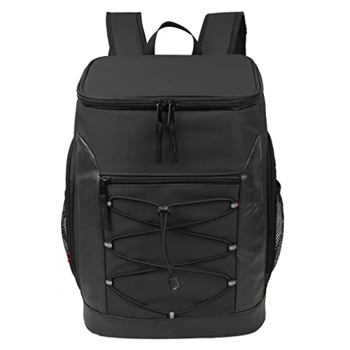 TBNLASS Shoulder Insulation Bag Thickened Waterproof Picnic Ice Pack Large Capacity Oxford Cloth Folding Backpack