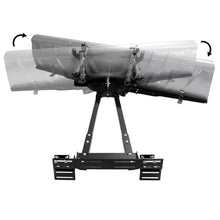 BRAVOYARD 60"-72" Adjustable Width Snow Plow Blade Switchblade Plow for ATV UTV Universal