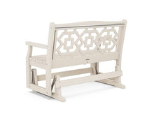 Martha Stewart by POLYWOOD® Chinoiserie 48" Glider in Sand
