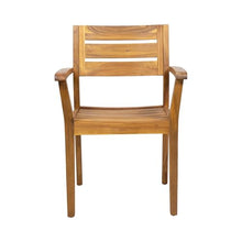 Christopher Knight Home Stockton Outdoor 8-Seater Acacia Wood Dining Set Teak + Rustic Metal