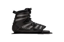 Radar 67 Graphite Senate Waterski w/ Vector Boa Boot Navy/Gun Metal/Carbon