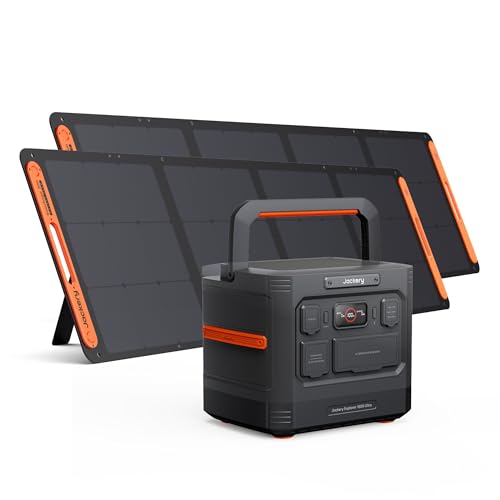 Jackery Solar Generator 1500 Ultra and 2x200W Panels,1536Wh,1800W AC