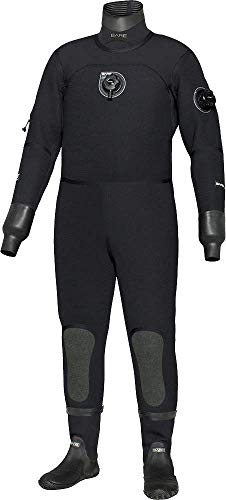 Bare D6 HD Pro Dry Mens Drysuit Black