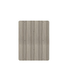Tot Mate Double-Sided Wooden 2-Shelf Storage Organizer Shadow Elm Gray