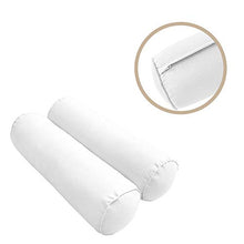 DBM IMPORTS Style3 6PC Outdoor Daybed Mattress Cushion Set Twin-XL White