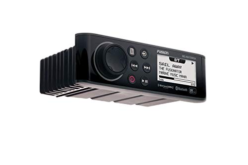 Fusion Marine Entertainment System MS-RA70NSX with Bluetooth and Sirius/XM, Includes 2 Pair EL-F653W 6.5" Marine Coax - White Classic Grill