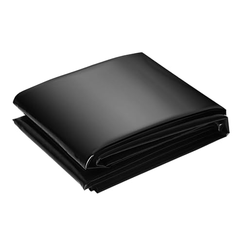 PLOZINDA Pond Liner DIY Pond Liner, Small Pond Liner 18mil, Outdoor Fish Pond Liner Glue, for Garden Pond Garden Fountains Reservoir (Color : 18mil, Size : 8x100m/26.24x328ft)