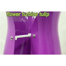 OLONETO Tulip Type Vertical Wind Turbine 3KW Small Wind Turbine 12V/24V Wind and Solar Complementary Power Supply System (Color : White, Size : 12V)