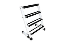 Ader Heavy Duty Dumbbell Set with Rack 35-80 lbs 8 Pairs