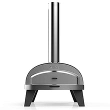 ZiiPa ZiiPa22-004 Four à Piana, Compact Outdoor, Pellet Pizza, Wood fire, Oven with Turntable for 360° Cooking, Built-in Thermometer, Color Slate