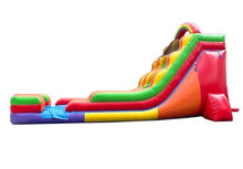 TentandTable 18FT Commercial Inflatable Water Slide & Blower, Rainbow