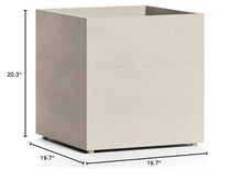 COSAPOTS Reglito Cube Planters for Outdoor Plants, Square Indoor/Outdoor