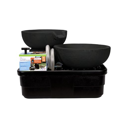 Aquascape Spillway Bowl and Basin Fountain Kit Iron Ore 19/21 inch