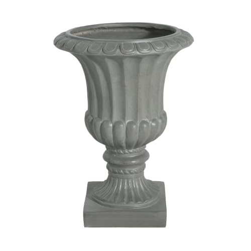 YJSPSSW Outdoor Garden Urn Planter, 26 in Decorative Flower Pot
