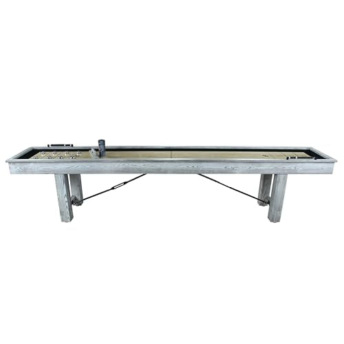 Playcraft Montauk 9 Shuffleboard Table Whitewash