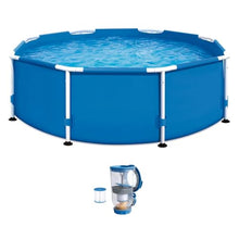8' x 30" Outdoor Activity Round Frame Above Ground Swimming Pool Set