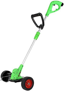 AMYYTL Household Small Multifunctional Lawn Lithium Battery Mower Cutting Diameter Electric Hand Push Lawn Mower