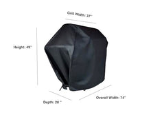 Windproof Covers 36 inch Heavy Duty Premium Grill Cover to fit Firemagic Freestanding Grill