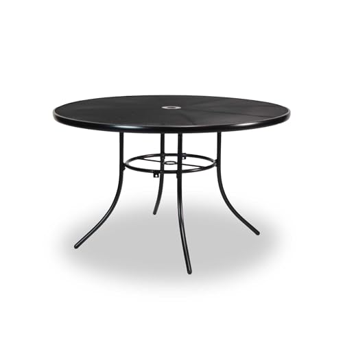 Wabash Valley Highland 48" Round Steel Mesh Patio Table