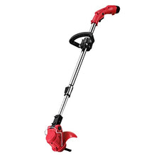JOMRTS Lawn Mowers Electric Lawn Mower Handheld Portable Rechargeable Weeding Machine Multifunctional Household Small Lawn Trimmer Orchard Garden Trimmer (Battery*2 8000mAh)
