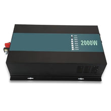 2KW Pure Sine Wave Solar Inverter Backup Power Wind Generator 12V/24V/48V DC to 120V/220V/240V AC Converter(24V,100V,Universal)