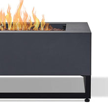 Lakeview Craft Bay 36-Inch Square Propane Fire Table w/NG Conversion Kit - Weathered Slate - SCC966LPWSLT