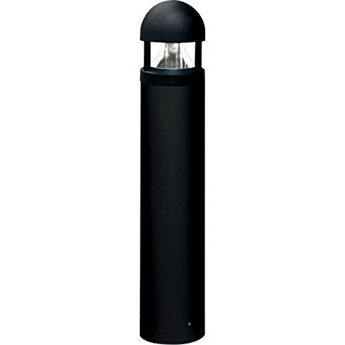 Dabmar Lighting D808-B Powder Coated Cast Aluminum Bollard, Black