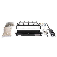 RealFyre Propane Gas Fireplace Log Kit, 24IN G45 Triple Burner System with Safety Pilot for LP Fuel