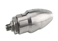 500bar/7252psi high pressure nozzle rotatable stainless steel ceramic core cleaning machine water gun