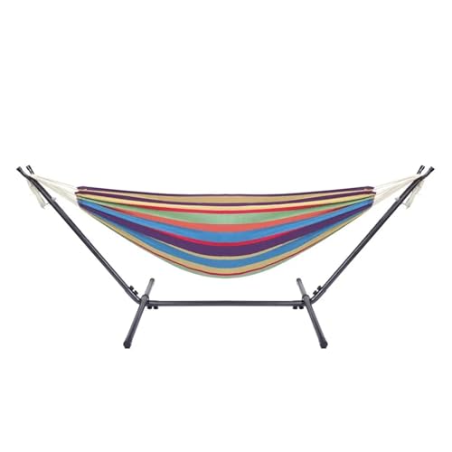 Hammock. Hammock & Steel Frame Stand Swing Chair Home/Outdoor Backyard Garden Camp Sleep,Camping Hammock Chair .Hammocks for Outside