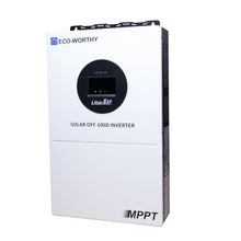 ECO-WORTHY 6KW Solar Off-Grid Split-Phase AIO Inverter, 48Vdc to 120Vac/240Vac, 9kW@500V PV Input