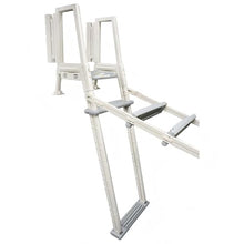8000 Flip-Up Above Ground Swimming Pool in-Pool Deck Ladder