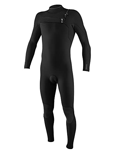 O'NEILL Hyperfreak 3/2+ mm Chest Zip Full Wetsuit Black/Black