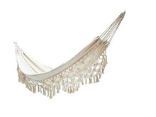 Indoor Lace Outdoor Double Hammock Cotton Hanging Chair Hammock Tassel Swing Seat Swing 240 x 150