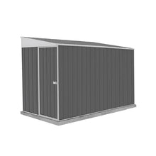Absco Durango 5' x 10' Metal Bike Shed, Woodland Gray