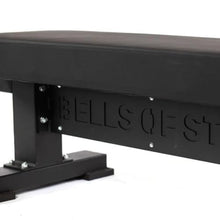 Bells of Steel Flat Bench - Heavy-Duty Black