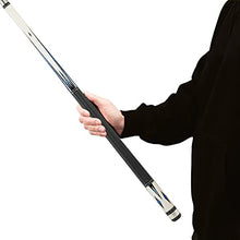 KATANA KAT03 Pool Cue Cream/Black Sapphire Blue Diamonds 20oz