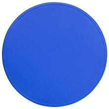 BizChair 45" Round Blue Plastic Height Adjustable Activity Table