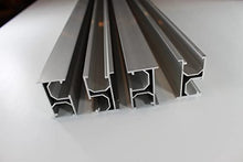 Planet 4 Solar (UISolar) Solar Mounting Rail 88 in (7.3 feet) Aluminum Silver Anodized - Pack of 4 Rails