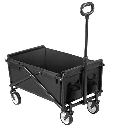 Camping cart, Camping Portable Utility Wagon Folding Garden Heavy Duty
