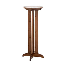 RWGOVLU Bamboo Plant Flower Display Stand Wood Pot Shelf Storage Rack Outdoor Indoor Multifunctional