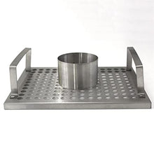 AFPSDLFJDLS BBQ Grill Stainless Steel Beer Can Chicken Holder Roaster Grill Rack Barbecue Grill Basket Turkey Roasting Rack for Grill
