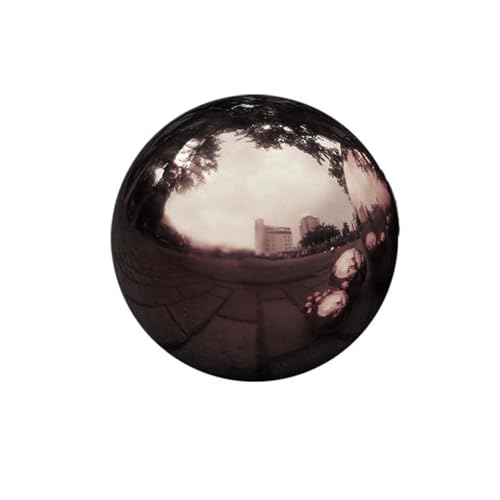 YDJIANCAI Pack of 1 Stainless Steel Mirror Gazing Ball – Polished Reflective Sphere for Garden, Yard, Lawn, and Home Outdoor Decoration(Size:17.7in/45cm)